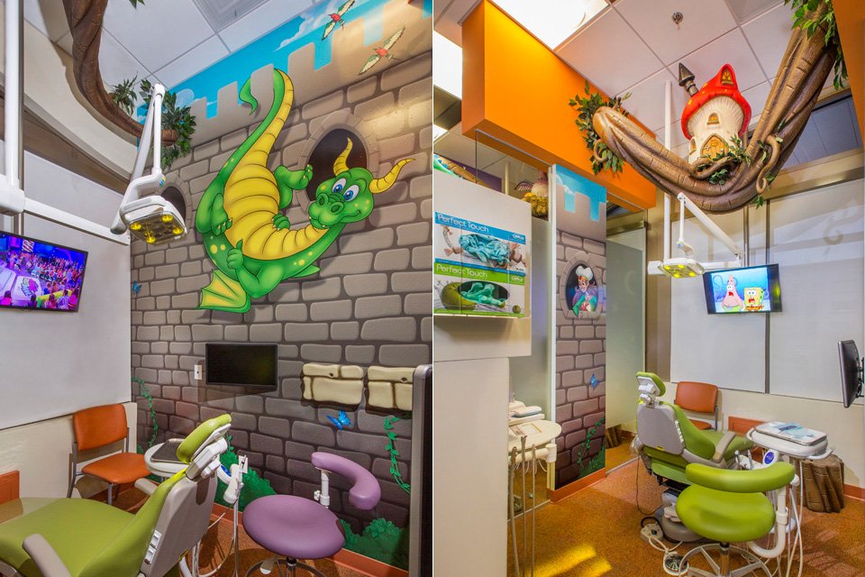 Pediatric Dental Chairs at Kearny Mesa Office - The Super Dentists