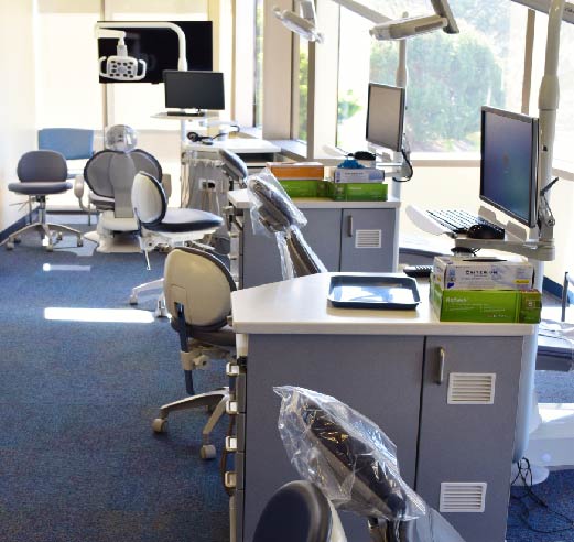 Dental Lab Showing Advanced Technology Used at The Super Dentist Offices