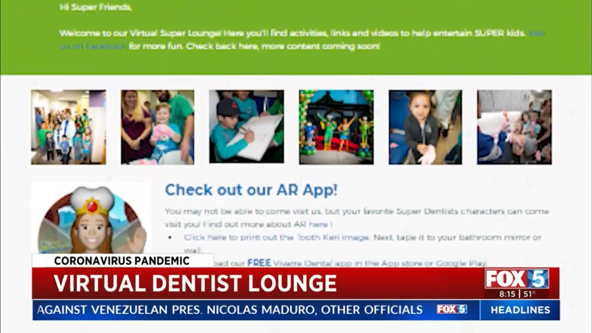 Fox 5 News San Diego - The Super Dentists Offer Virtual Super Lounge