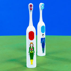 The Super Sonic Light Toothbrush