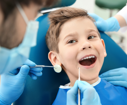 Child and the pediatric dentist - The Super Dentists