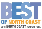Best of North Coast 2018 North Coast Readers Poll Logo