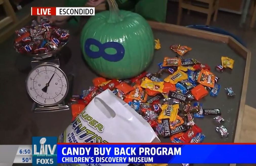 Candy Buyback at the Children Discovery Museum