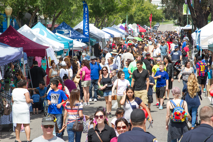 “The Super Dentists Stage” At Grand Ave Festival in Escondido