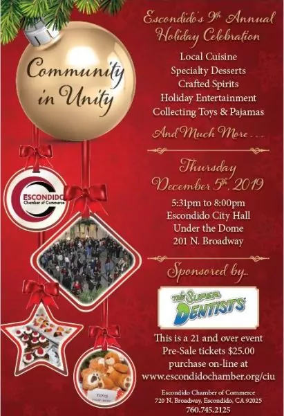 The Super Dentists Is Sponsoring Escondido’s 9th Annual Community in Unity