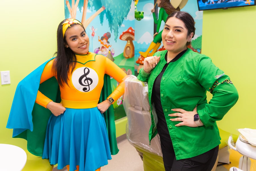 Melo-D and helping staff around the office