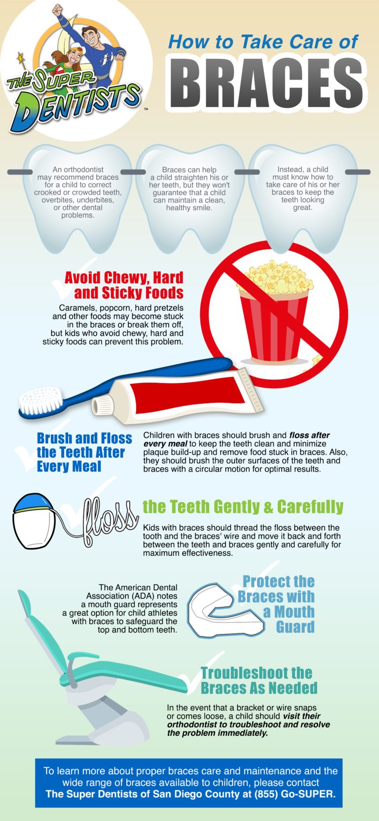 How To Take Care of Braces