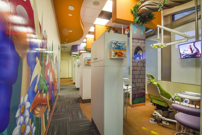 Pediatric Dental Chairs & Checkup Rooms at The Super Dentists in Carmel Valley