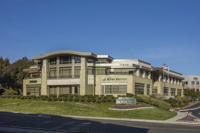 The Super Dentist Carmel Valley Pediatric Dental Office - Wide Shot Exterior of Office Building